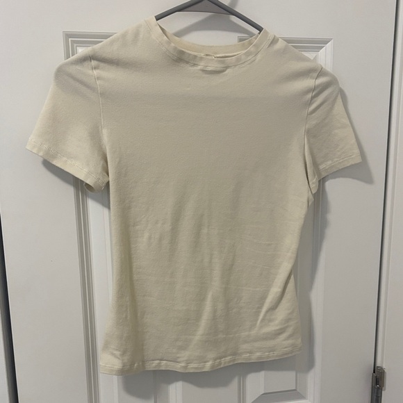SKIMS Tops - SKIMS Stretch Cotton Jersey T-Shirt